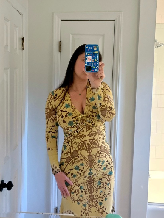 Roberto Cavalli Dresses & Skirts - 90s Roberto Cavalli Class Midi Dress